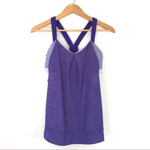 LULULEMON Rest Less Tank Bruised Berry